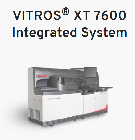 VITROS® XT 7600 Integrated System