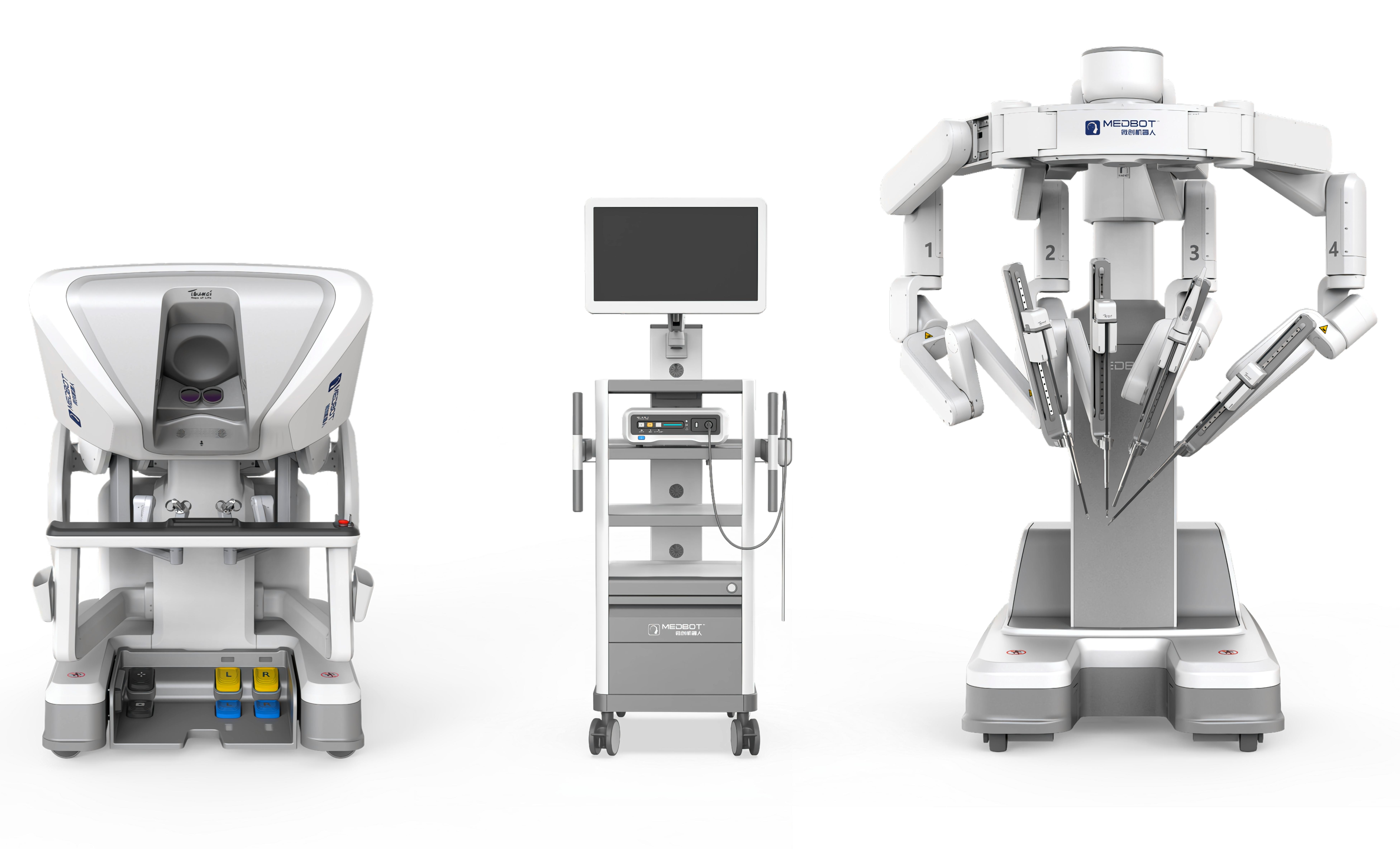 Robot de chirurgie à console immersive TOUMAI