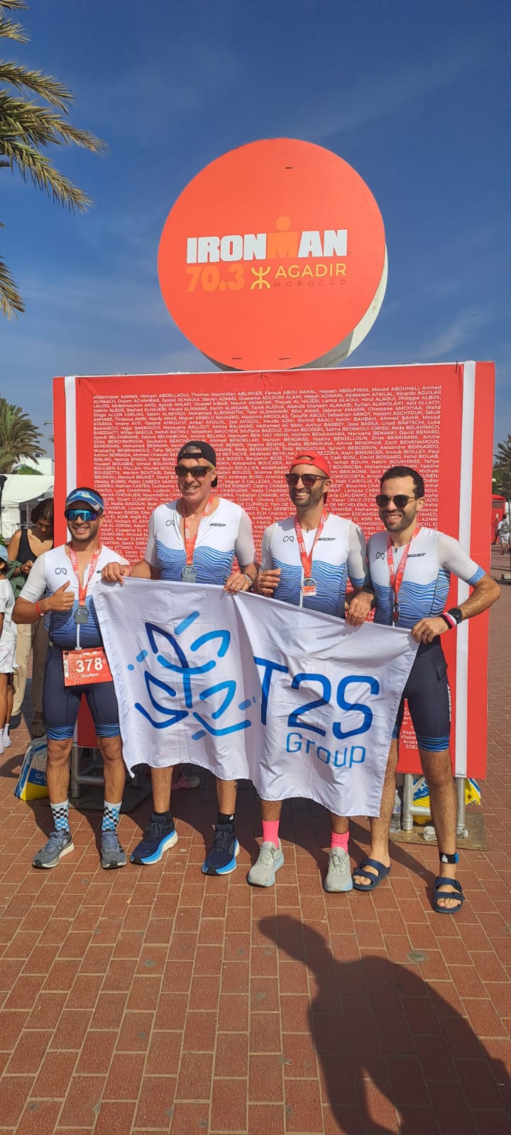 T2S GROUP au cœur de l’action à l’IRONMAN 70.3 Agadir