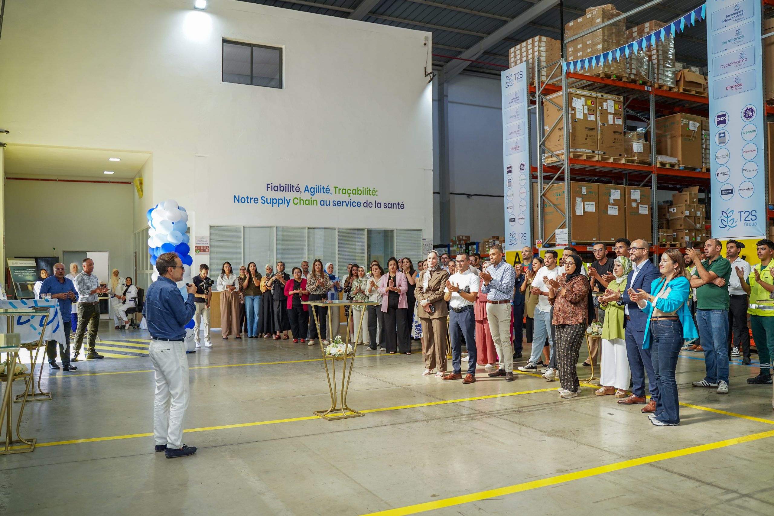 T2S Group franchit une nouvelle étape stratégique avec l’inauguration de son entrepôt étendu