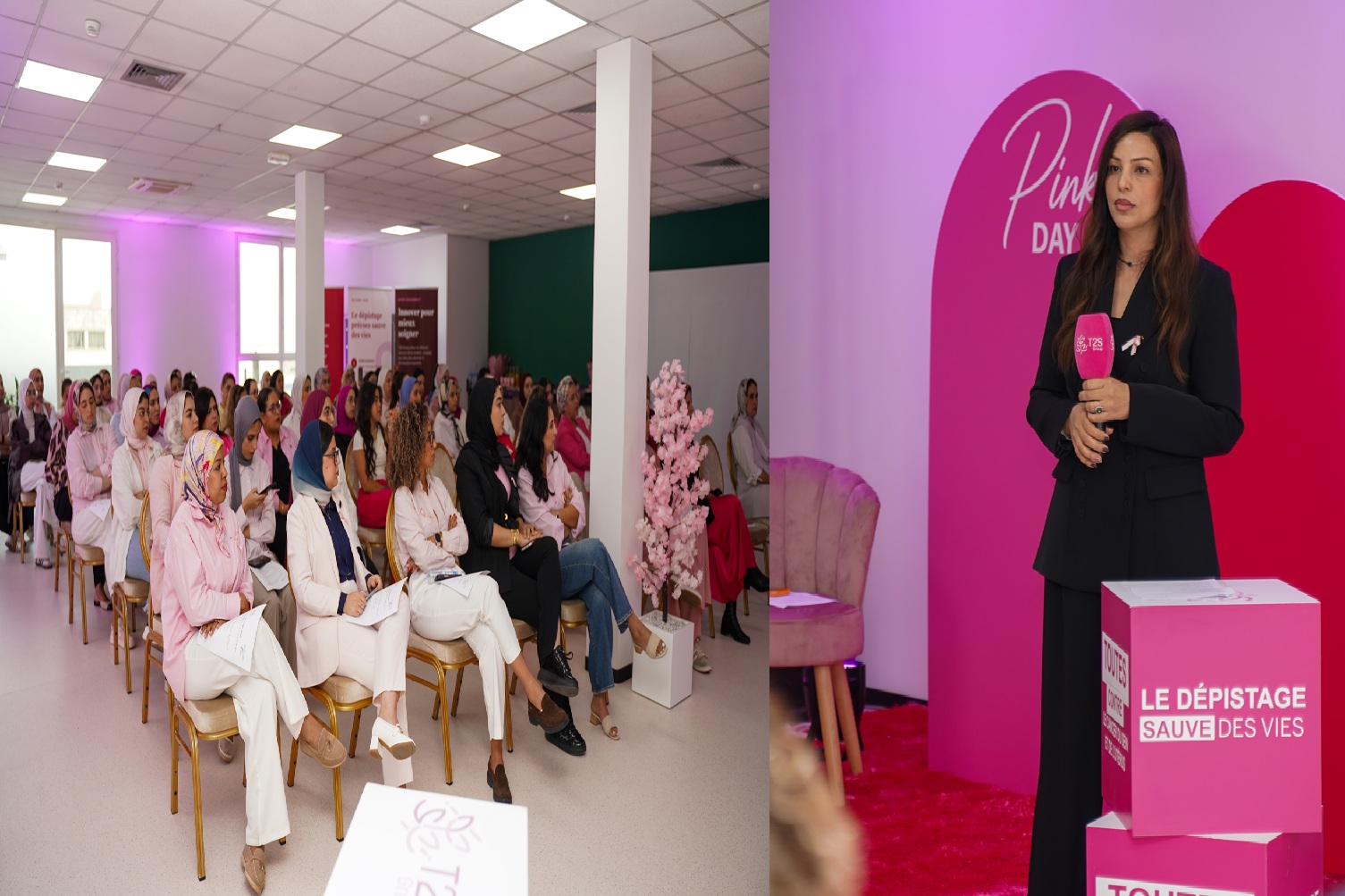 Octobre Rose chez T2S Group : une matinée dédiée à la prévention du cancer du sein